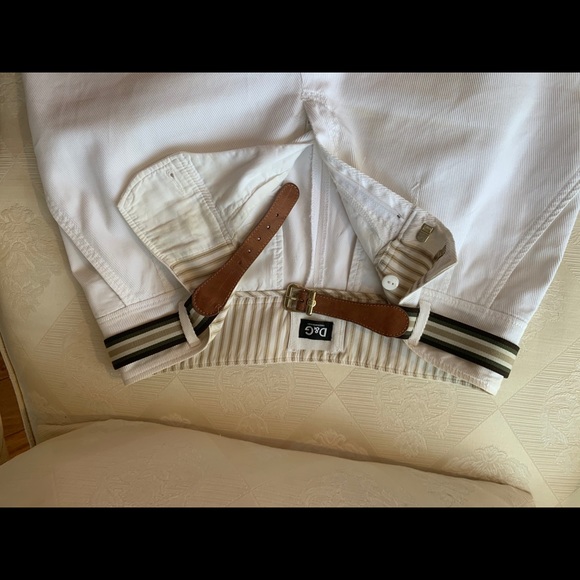 Dolce & Gabbana white Jeans with belt size 46 - Picture 15 of 16